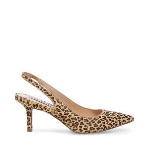 Steve Madden Lynx Leopard Slingback Heels (size 8)